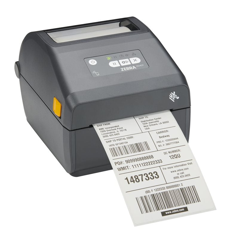 Zebra ZD421d, Direkt Termo, 300DPI, USB, BT 4.1, WiFi